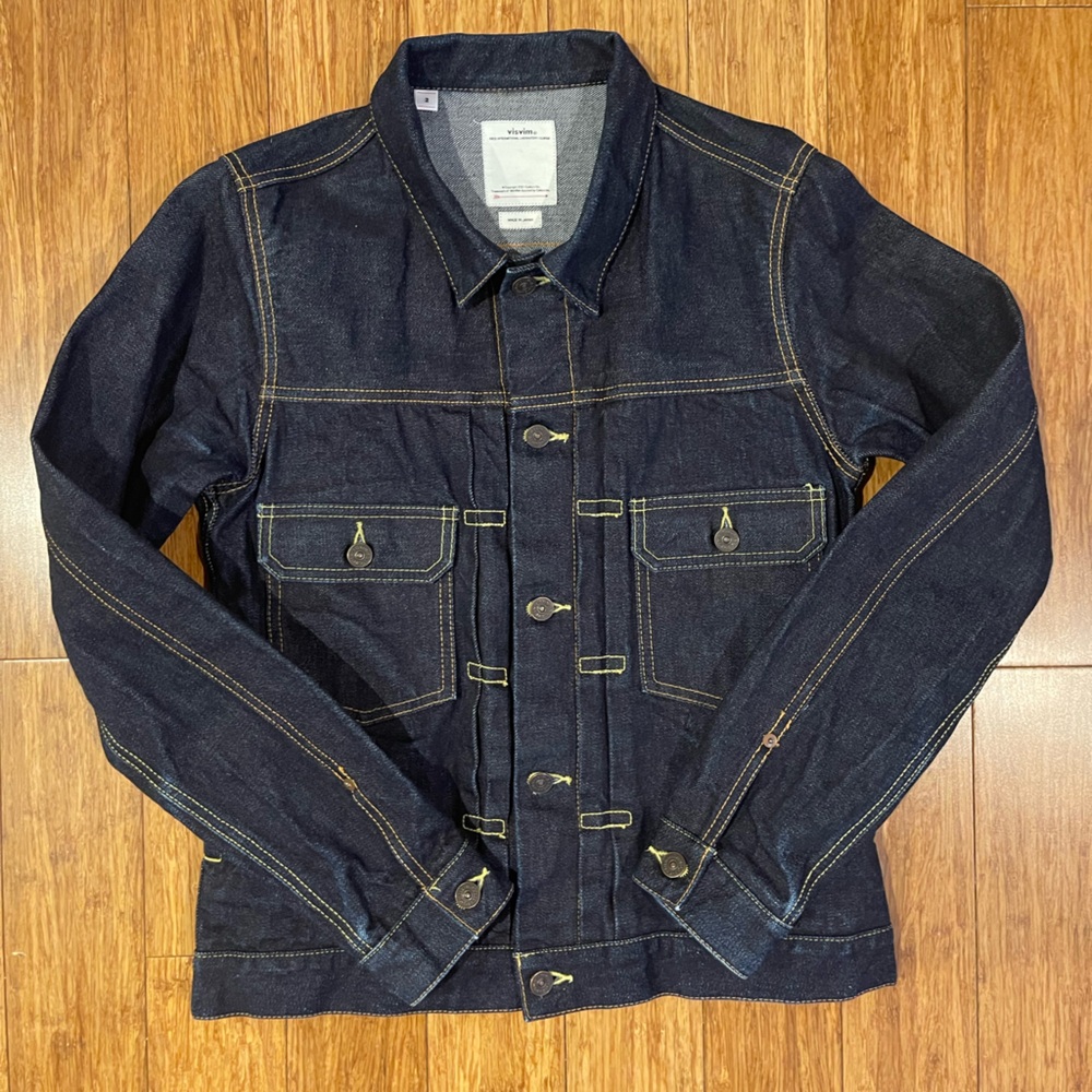Visvim 101 Selvedge Denim Jacket size 2